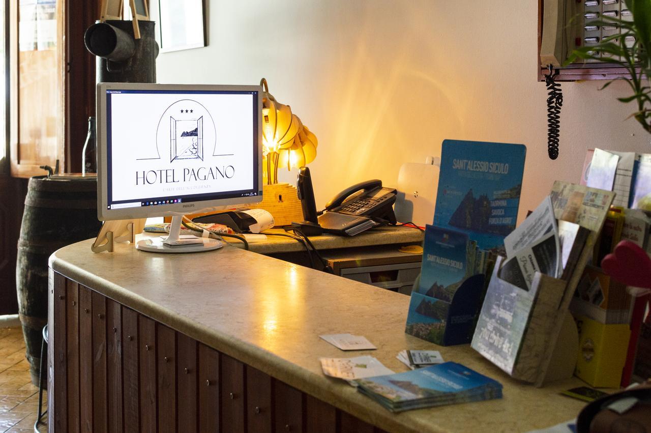 SantʼAlessio Siculo Hotel Pagano المظهر الخارجي الصورة